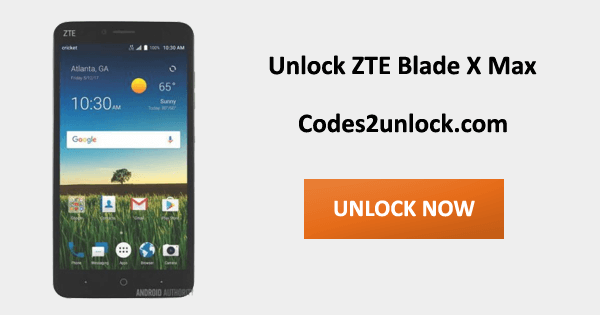 Free Unlock Code For Zte Blade X Max